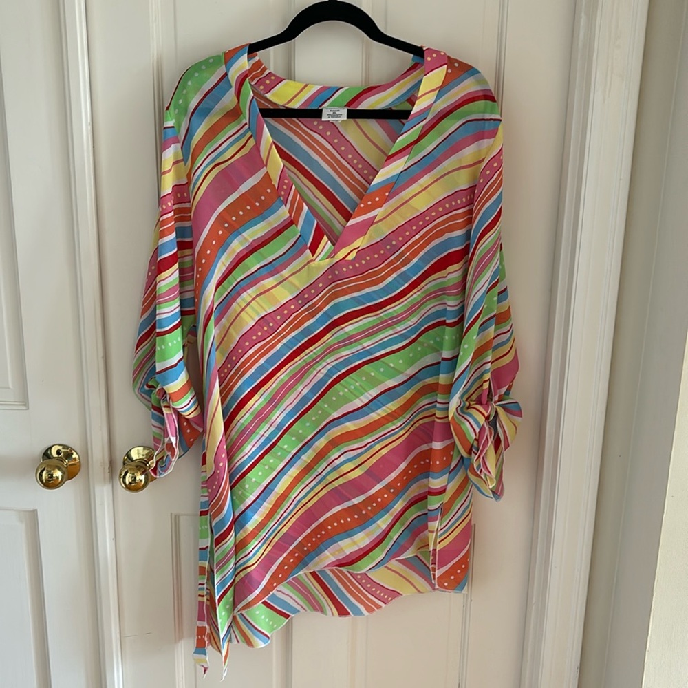 Westbound Beach Asymmetrical Beach Coverup
